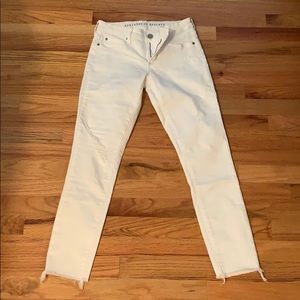 Articles of society white jeans